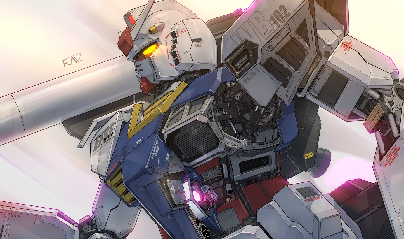 Wallpaper Engine RX-78元祖高达绘图 动态壁纸电脑版下载