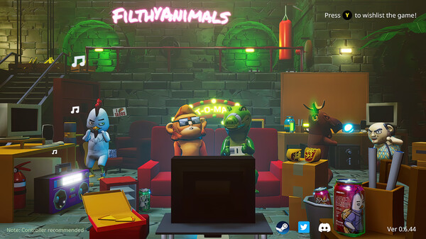 《坏兽联盟：劫掠模拟器 Filthy Animals: Heist Simulator》中文版百度云迅雷下载v1.1.05