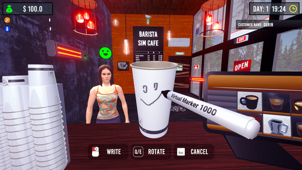 《咖啡师模拟器 Barista Simulator》英文版百度云迅雷下载更新v1.0.Hotfix升级档