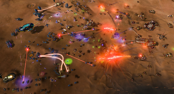 《奇点灰烬：扩展版 Ashes of the Singularity: Escalation》英文版百度云迅雷下载v3.20.495800