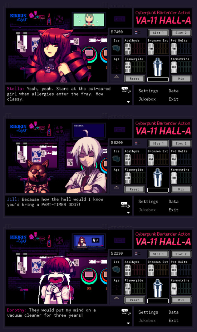 VA-11 Hall-A：赛博朋克酒保行动安卓版下载