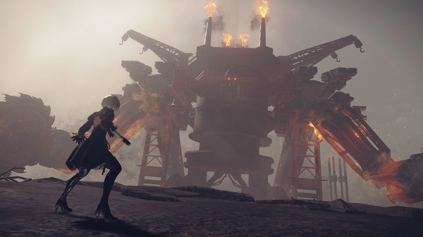 《尼尔：机械纪元 NieR: Automata》中文版百度云迅雷下载年度版|容量41GB|集成v6.5完整简体中文汉化|支持键盘.鼠标.手柄|赠官方原声31首GM|赠官方原画集|赠通关存档|赠多项修改器|赠白裙MOD