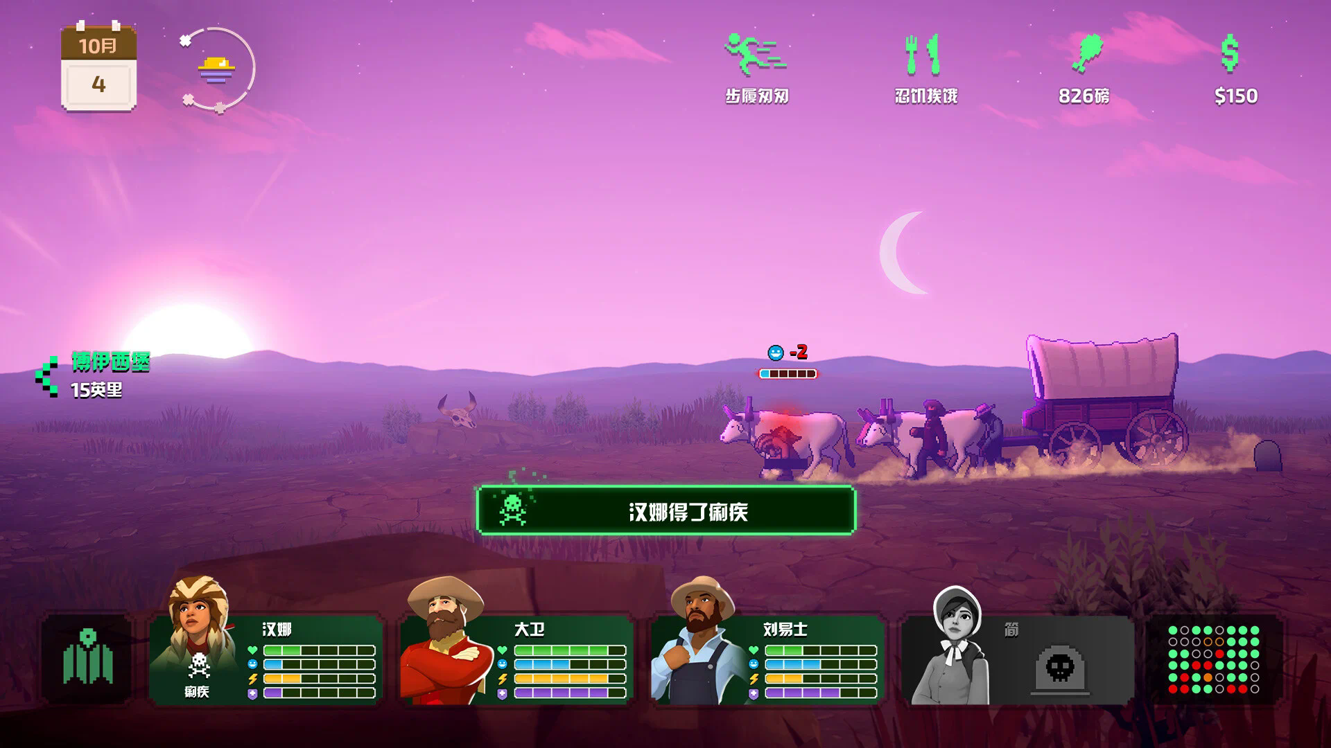 《俄勒冈小道 The Oregon Trail》中文版百度云迅雷下载v0.85