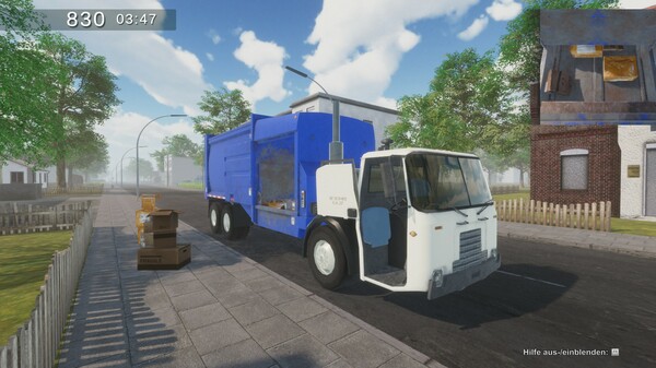 《垃圾车模拟器 Garbage Truck Simulator》英文版百度云迅雷下载v1.2