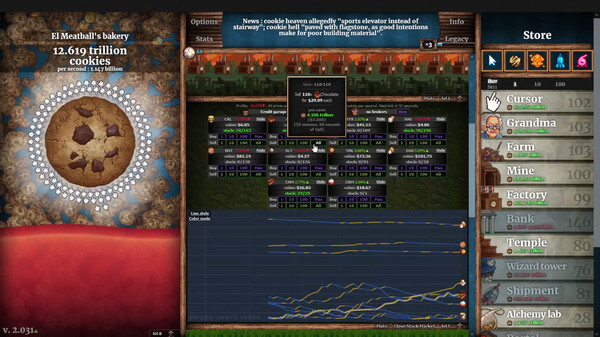 《无尽的饼干 Cookie Clicker》中文版百度云迅雷下载v2.052