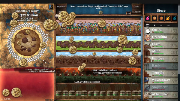 《无尽的饼干 Cookie Clicker》中文版百度云迅雷下载v2.052