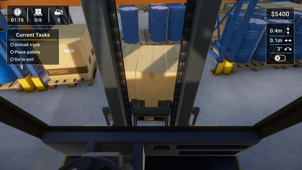 《叉车模拟器2023 Forklift Simulator 2023》中文版百度云迅雷下载