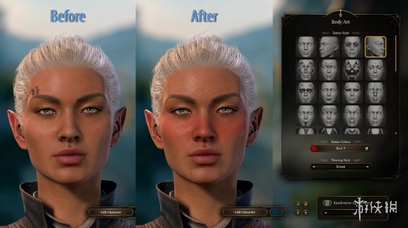 《博德之门3》妆容和纹身替换MOD电脑版下载