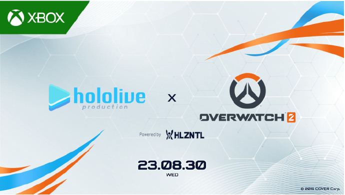 《守望先锋2》将于8月30日联动“Hololive”