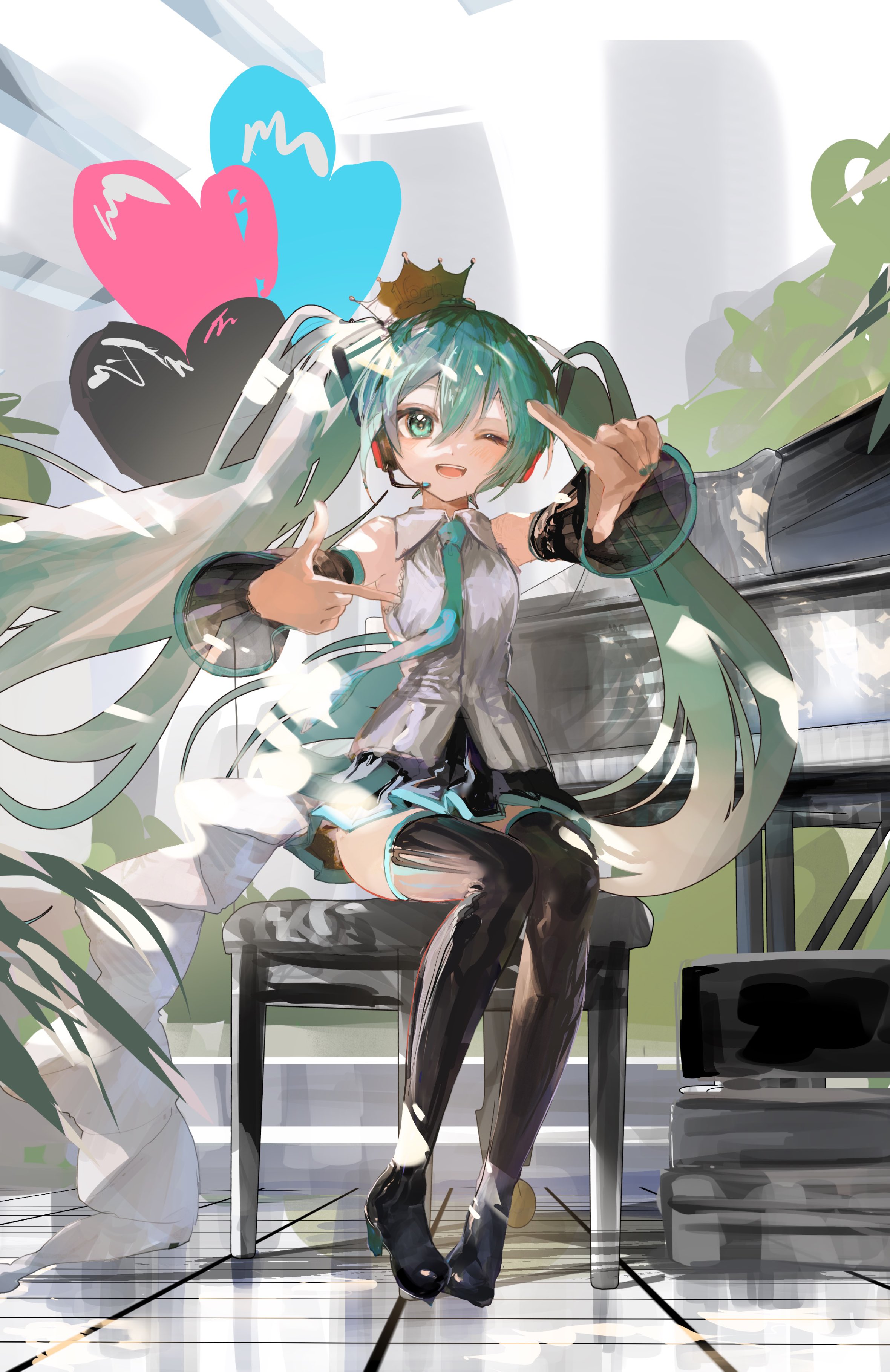 P站PIXIV 0831日推热搜美图 初音诞生日