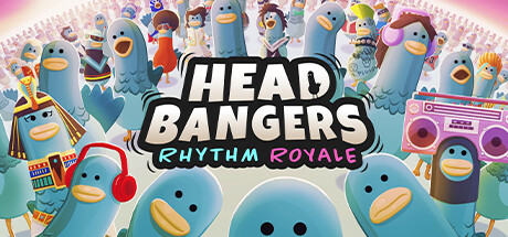 《沙雕鸽鸽大逃杀 Headbangers: Rhythm Royale》v1.0.50842联机版|容量1.53GB|官方简体中文|